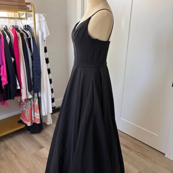 Ieena for Mac Duggal Black Classic A-Line Formal Dress Size 0 - Picture 5 of 10